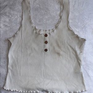 White, slight off white stain